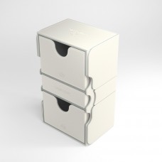 Gamegen!c premium deck box, ''Stronghold 200+ convertible" (white)