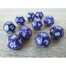 12 - sided dice (purple)