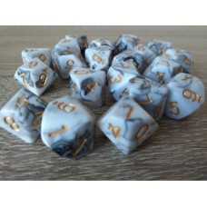 10 - sided dice (marble)