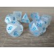 Dice set (4-6-8-10-%-12-20 side) + gift dice bag