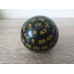 100-sided dice (black, yellow number)