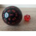 100 - sided dice (black, red number)
