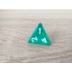 4-sided dice (green)