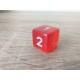 6-sided dice (red)