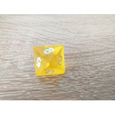 8-sided dice (yellow)