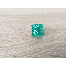 %-sided dice (green)