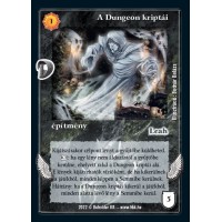 A Dungeon kriptái - új promóciós kártyalap januárban!